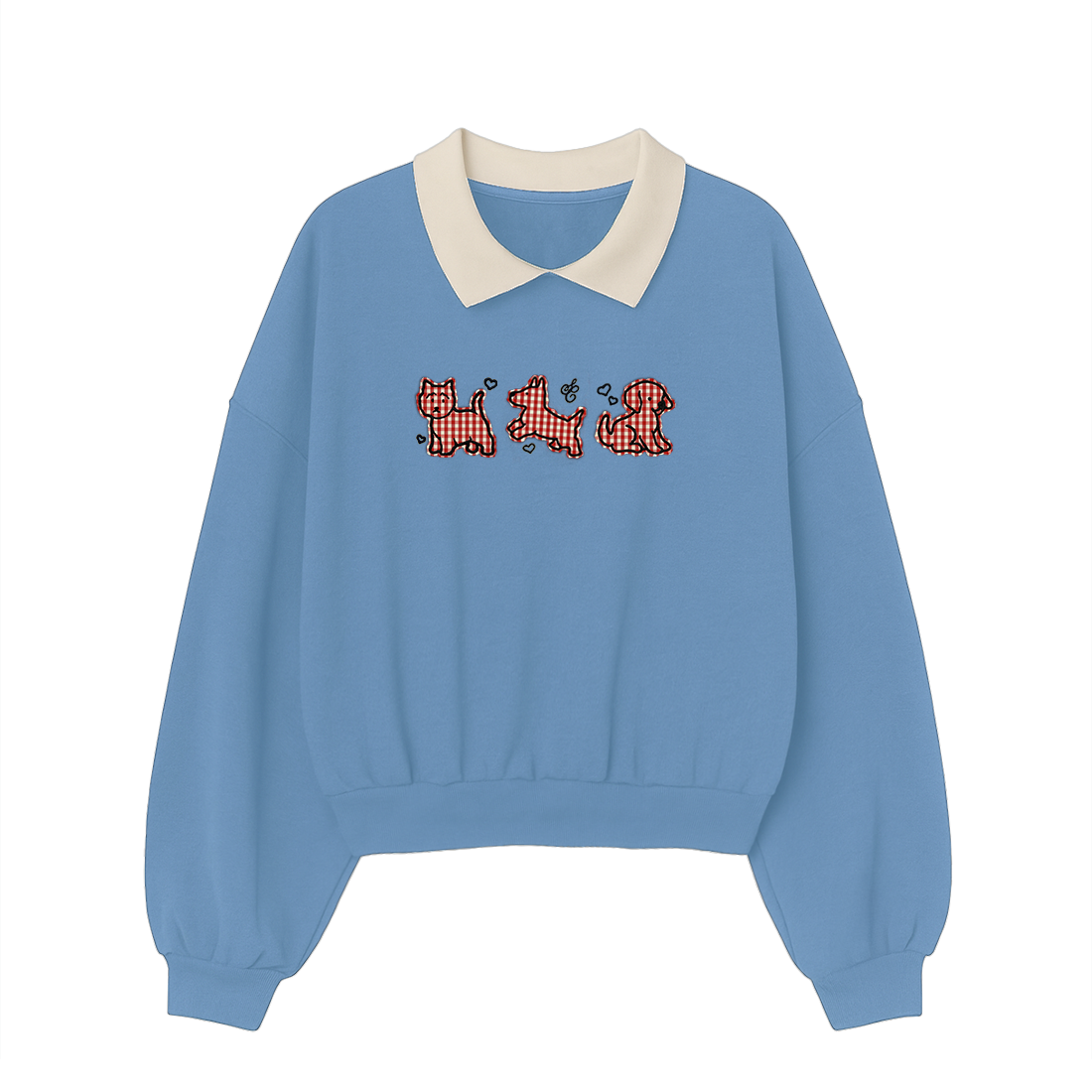 Man's Best Friend Collared Fleece Long Sleeve - Sabrina Carpenter