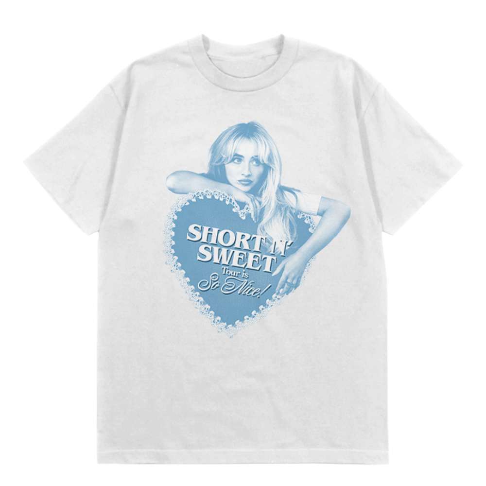 Short n' Sweet Tour Is So Nice Tee - Sabrina Carpenter Official Store