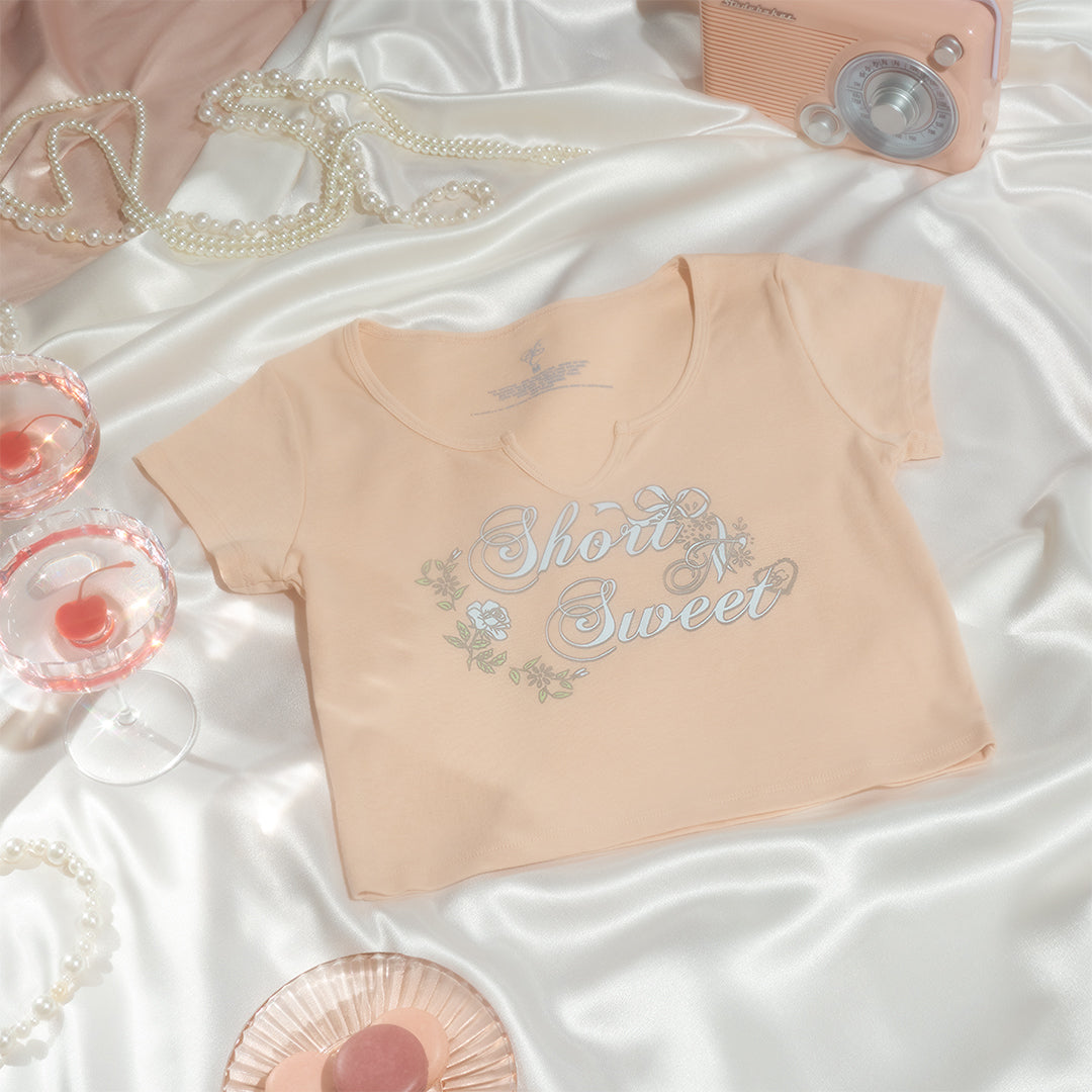 Short n' Sweet Baby Tee Editorial