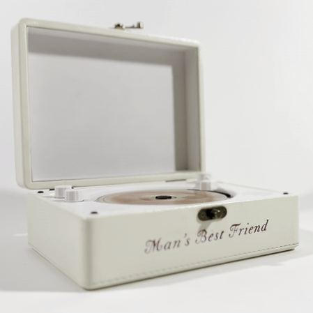 Man's Best Friend Retro CD Player Gif 4