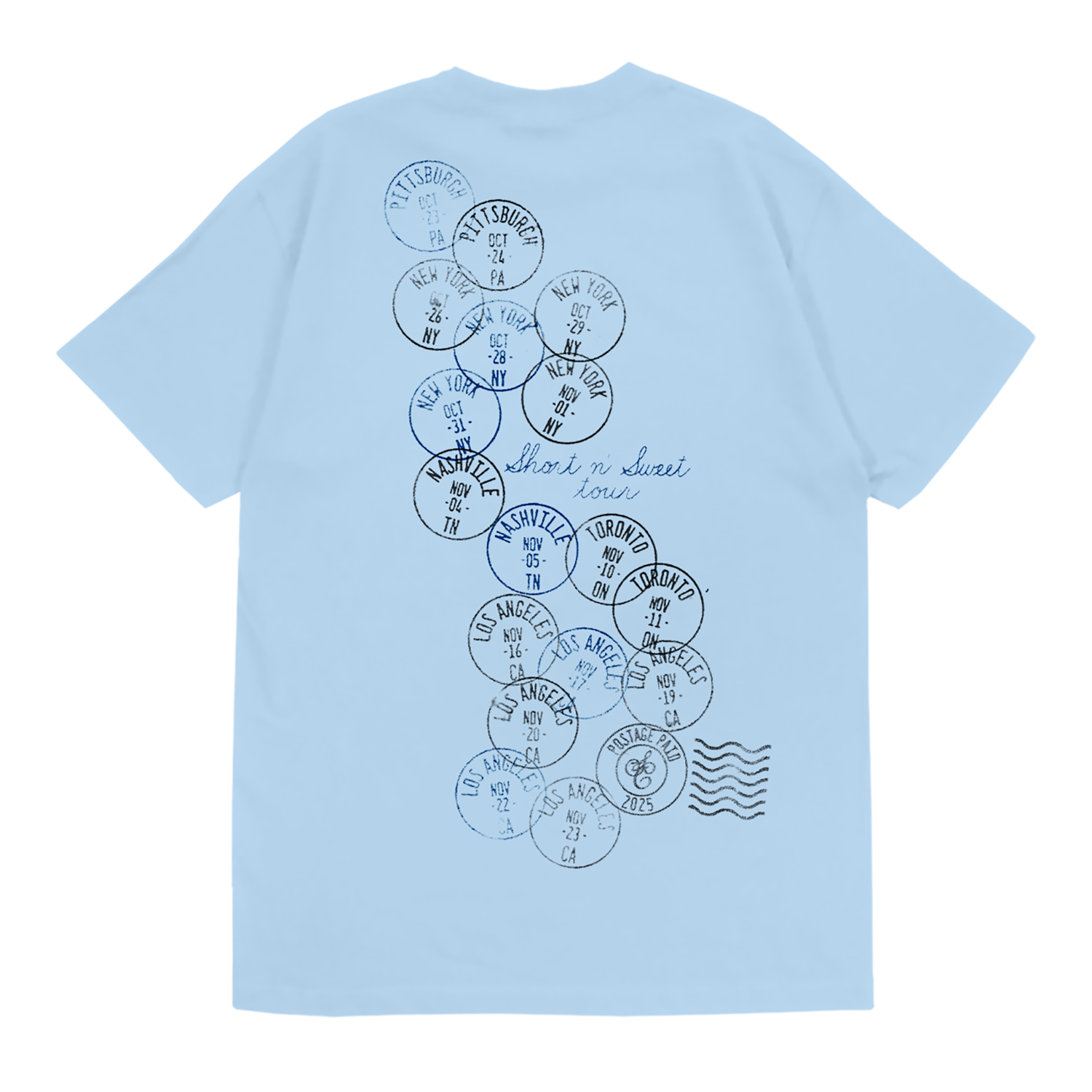 Short n' Sweet Adore Me Residency T-Shirt Back