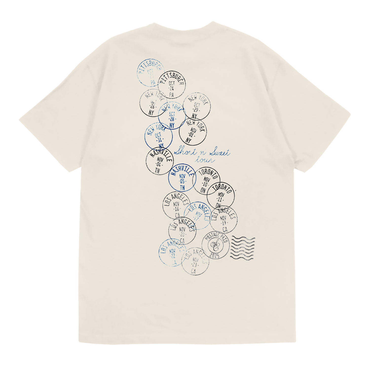 Man's Best Friend Object Dateback T-Shirt Back