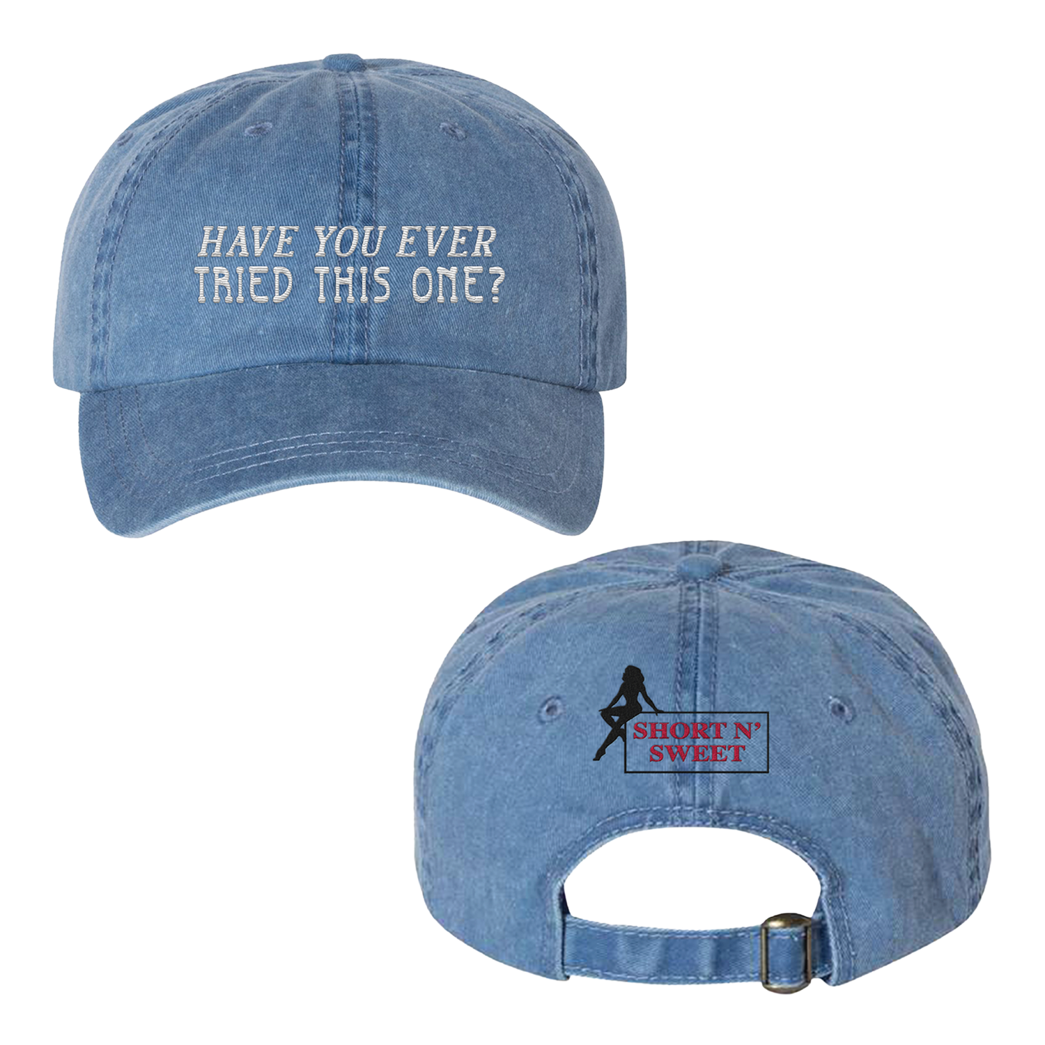 Have You Ever Tried This One? Denim Hat
