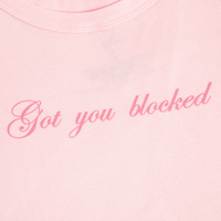 got you blocked crop tank