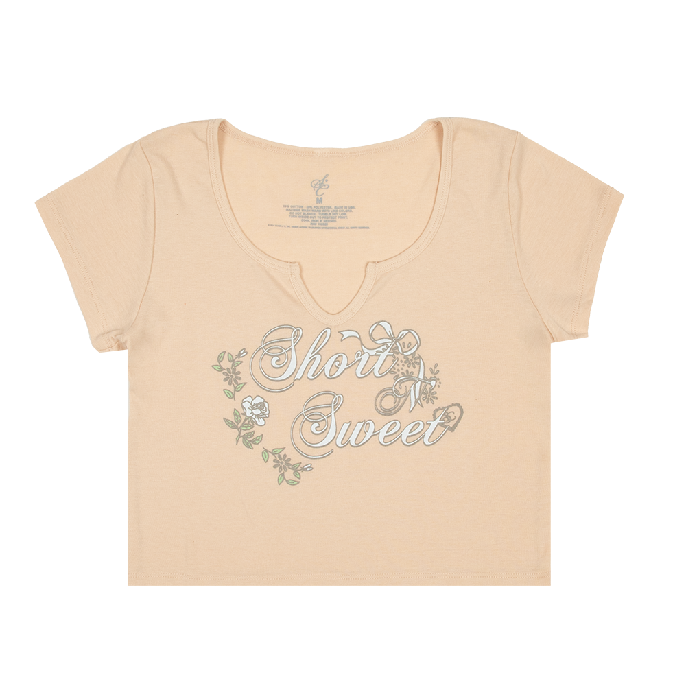 サブリナカーペンター/SHORT N SWEET 北米ツアー 限定Tシャツ Short n サブリナカーペンター/SHORT N SWEET 北米ツアー 限定Tシャツ Short n