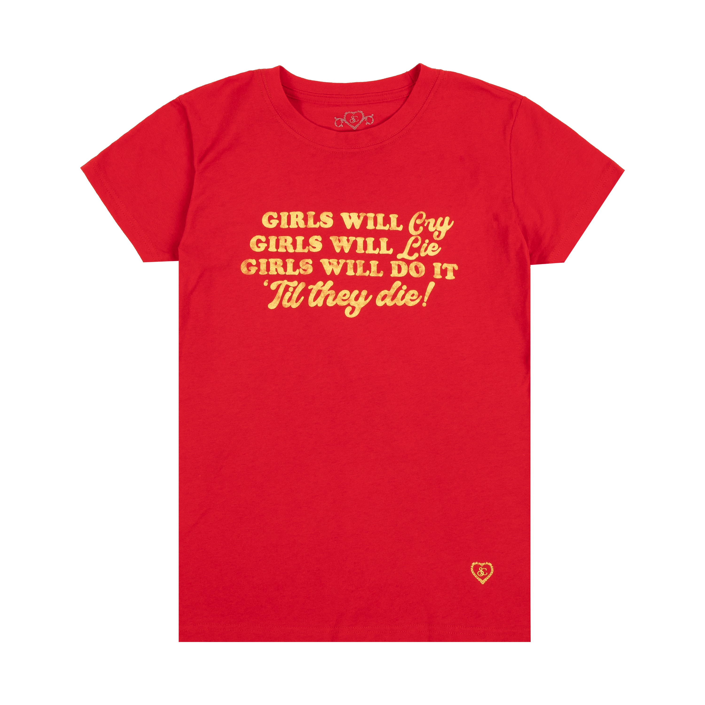 Girls Will Cry Baby Tee