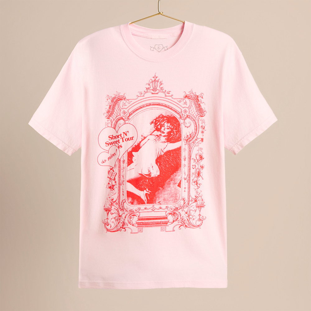 Short n' Sweet Tour Makes You Wanna Fall In Love Tee Front