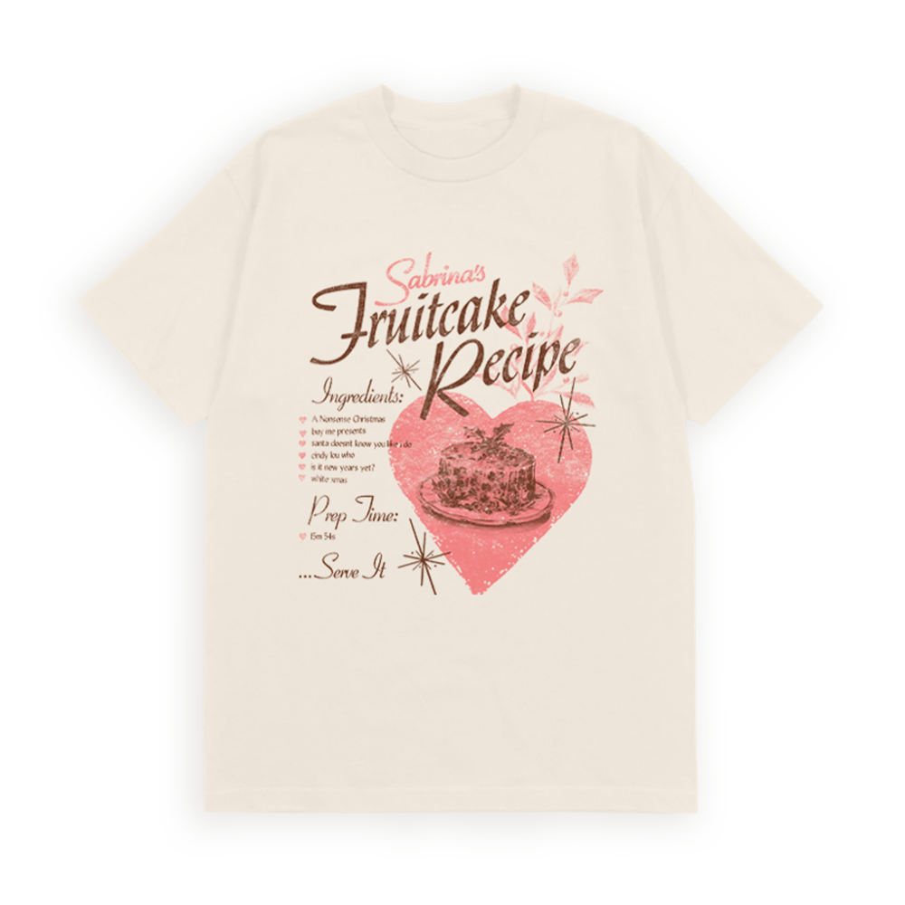 Fruitcake Recipe Tee