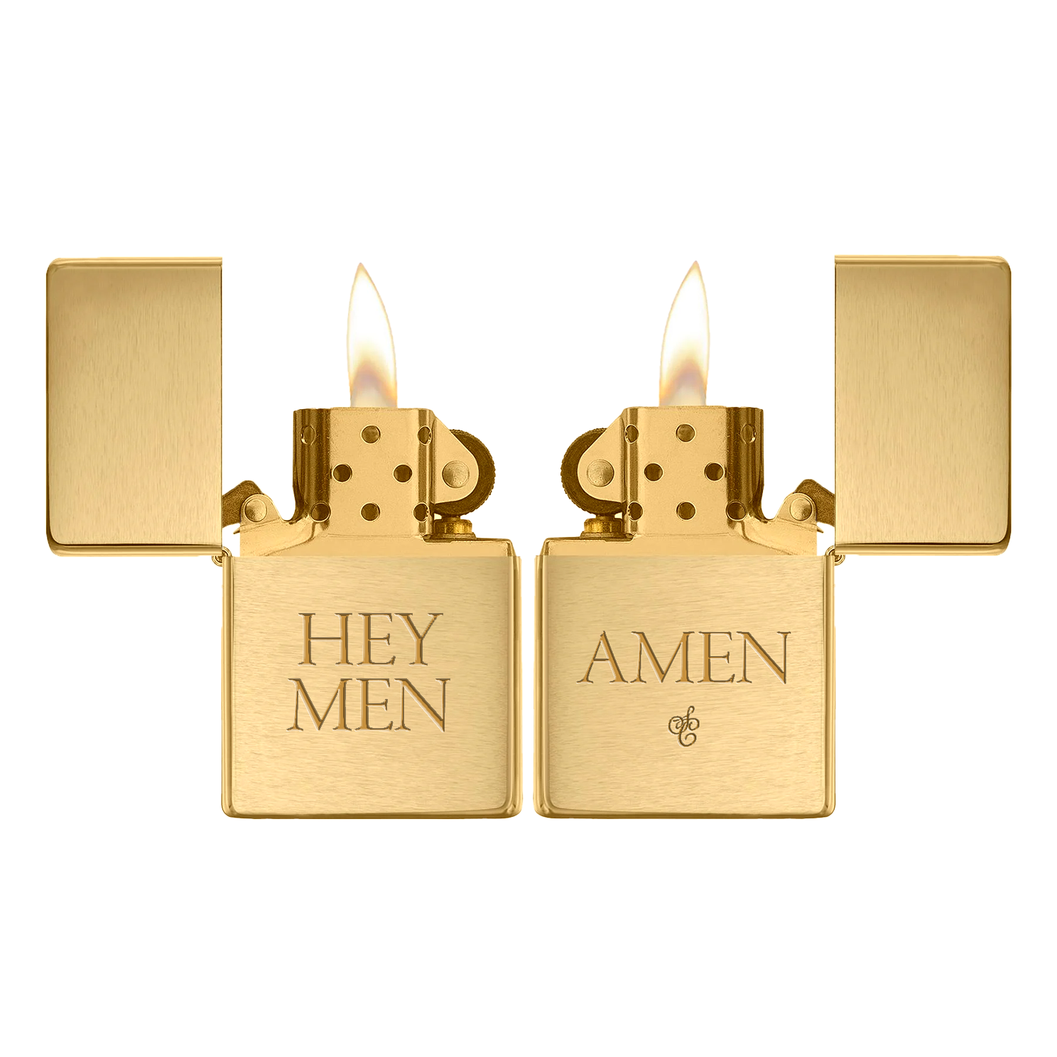 Hey Men Amen Zippo Lighter