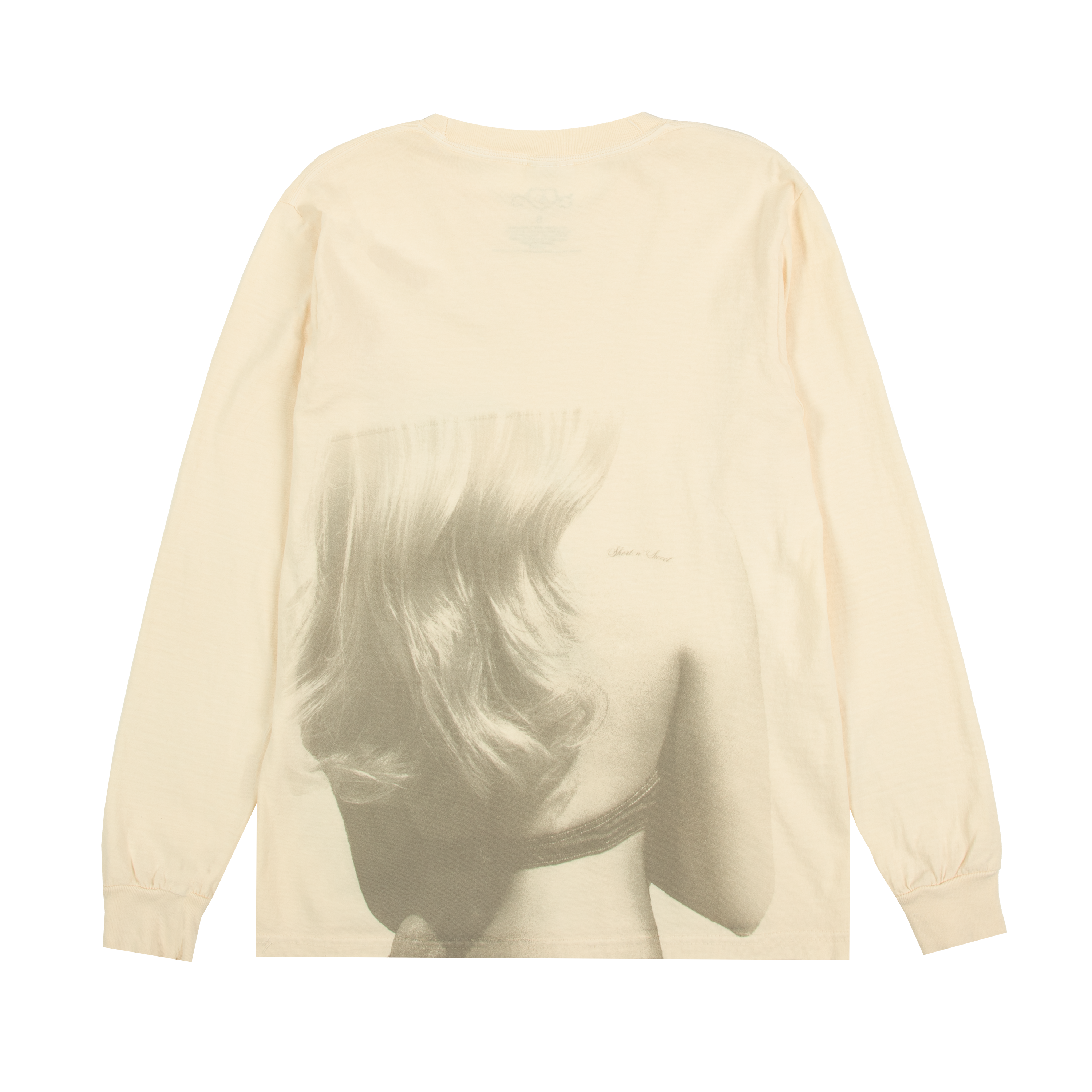 short n' sweet long sleeve tee back