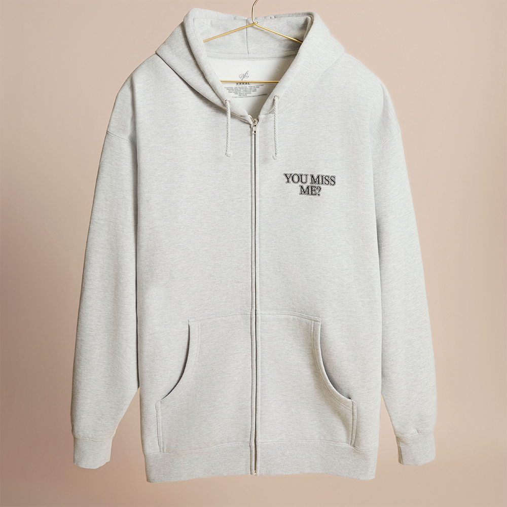 miss me zip hoodie front