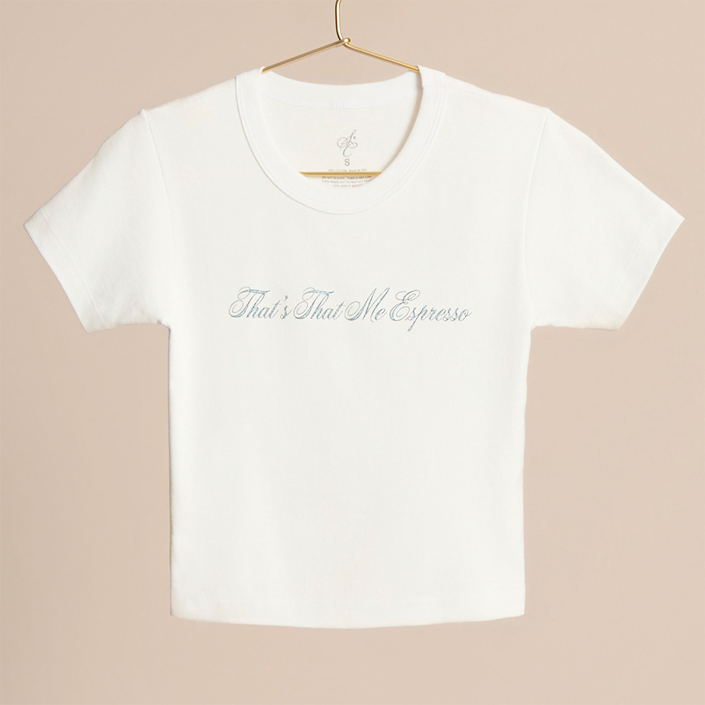 that's that me crop tee