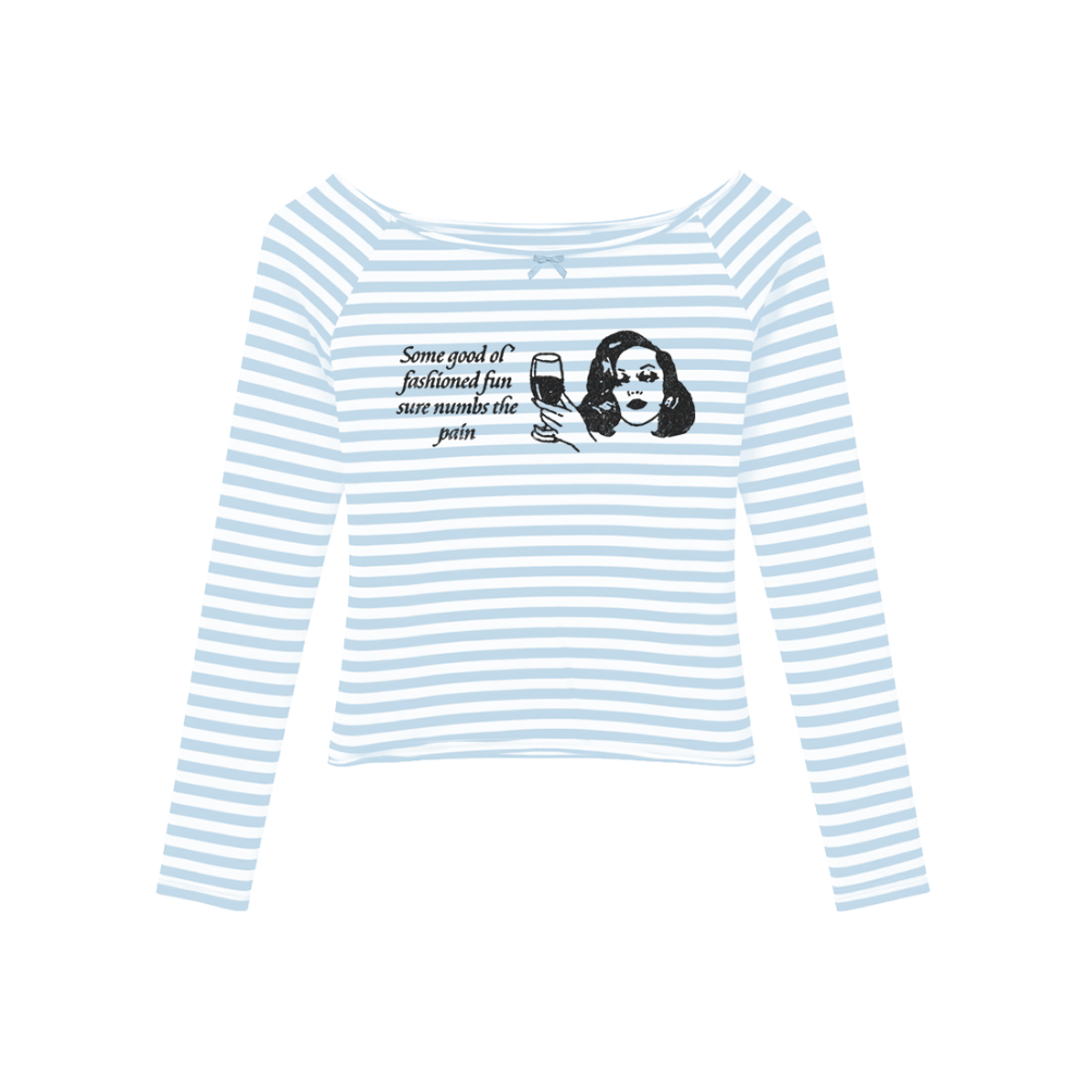 Good Ol' Fashioned Fun Striped Longsleeve