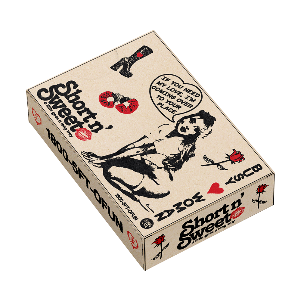 short n' sweet playing cards