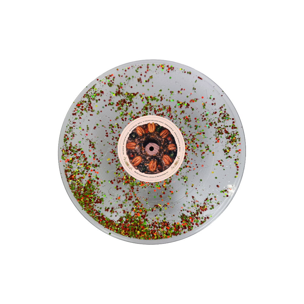 fruitcake liquid glitter LP Disc