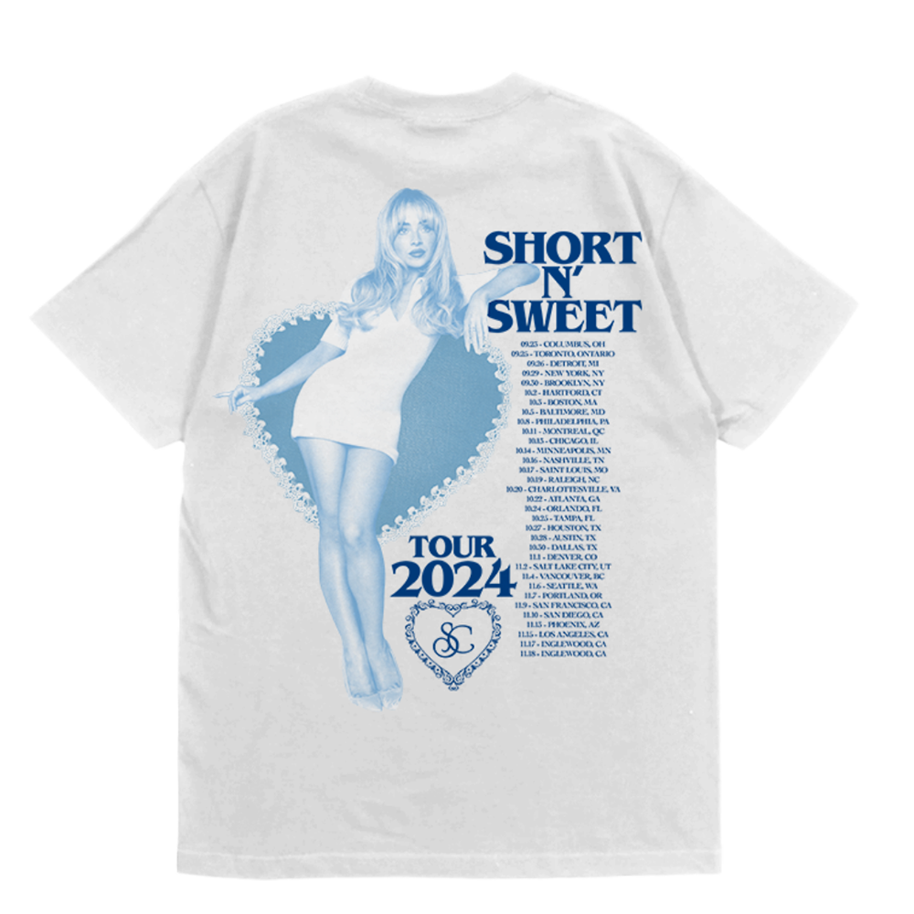 Short n' Sweet Tour Is So Nice Tee - Sabrina Carpenter Short n' Sweet Tour Is So Nice Tee - Sabrina Carpenter